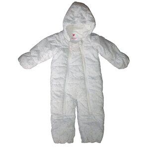 White Puffer Kids Jacket